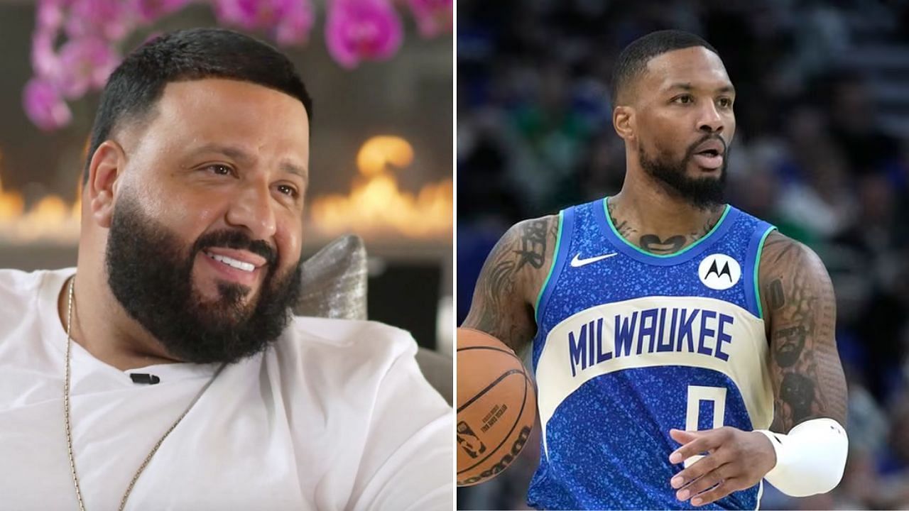 DJ Khaled had one epic sales pitch for Damian Lillard to join the Heat