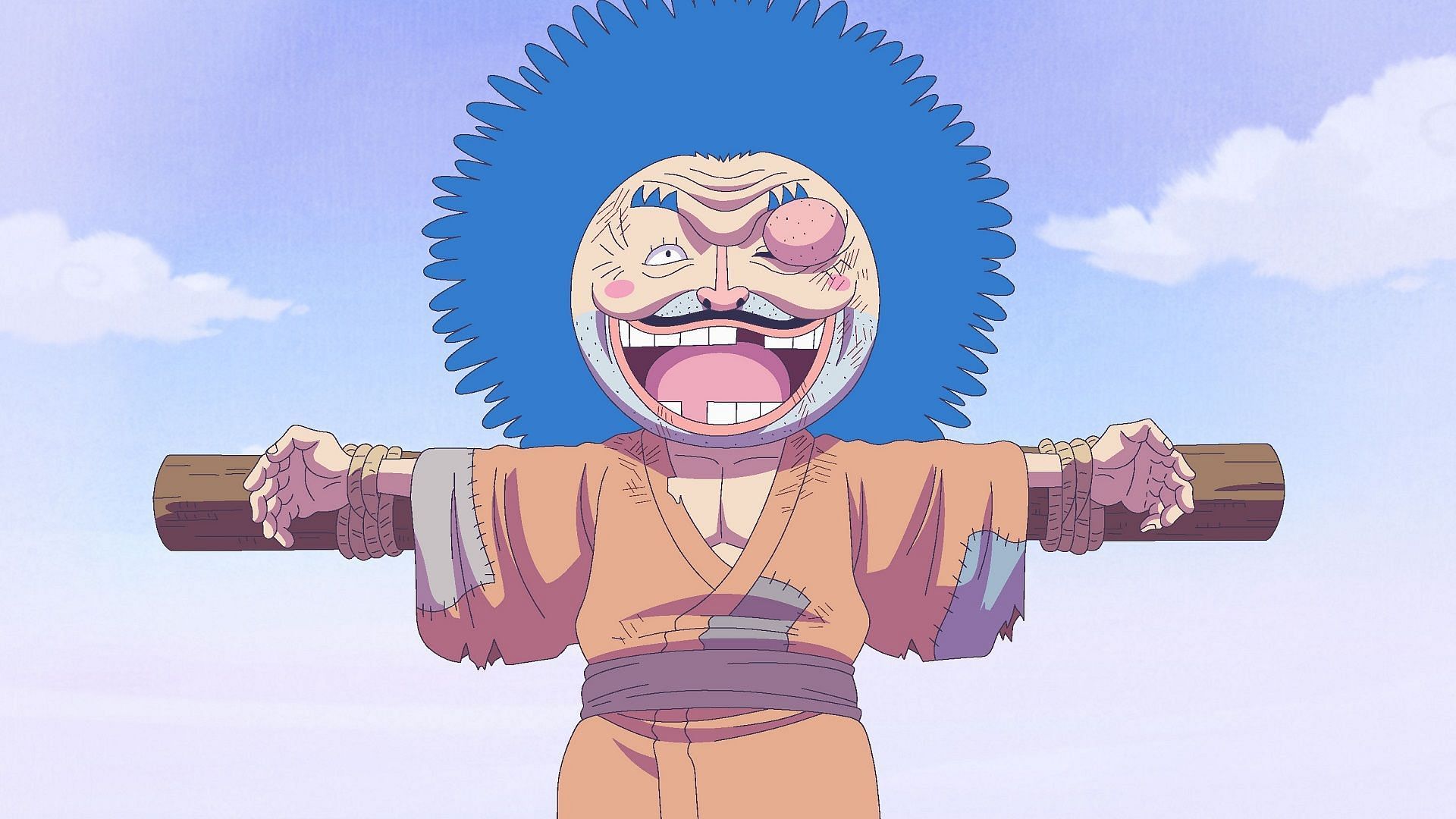 Shimotsuki Yasuie as seen in the One Piece anime (Image via Toei Animation, One Piece)