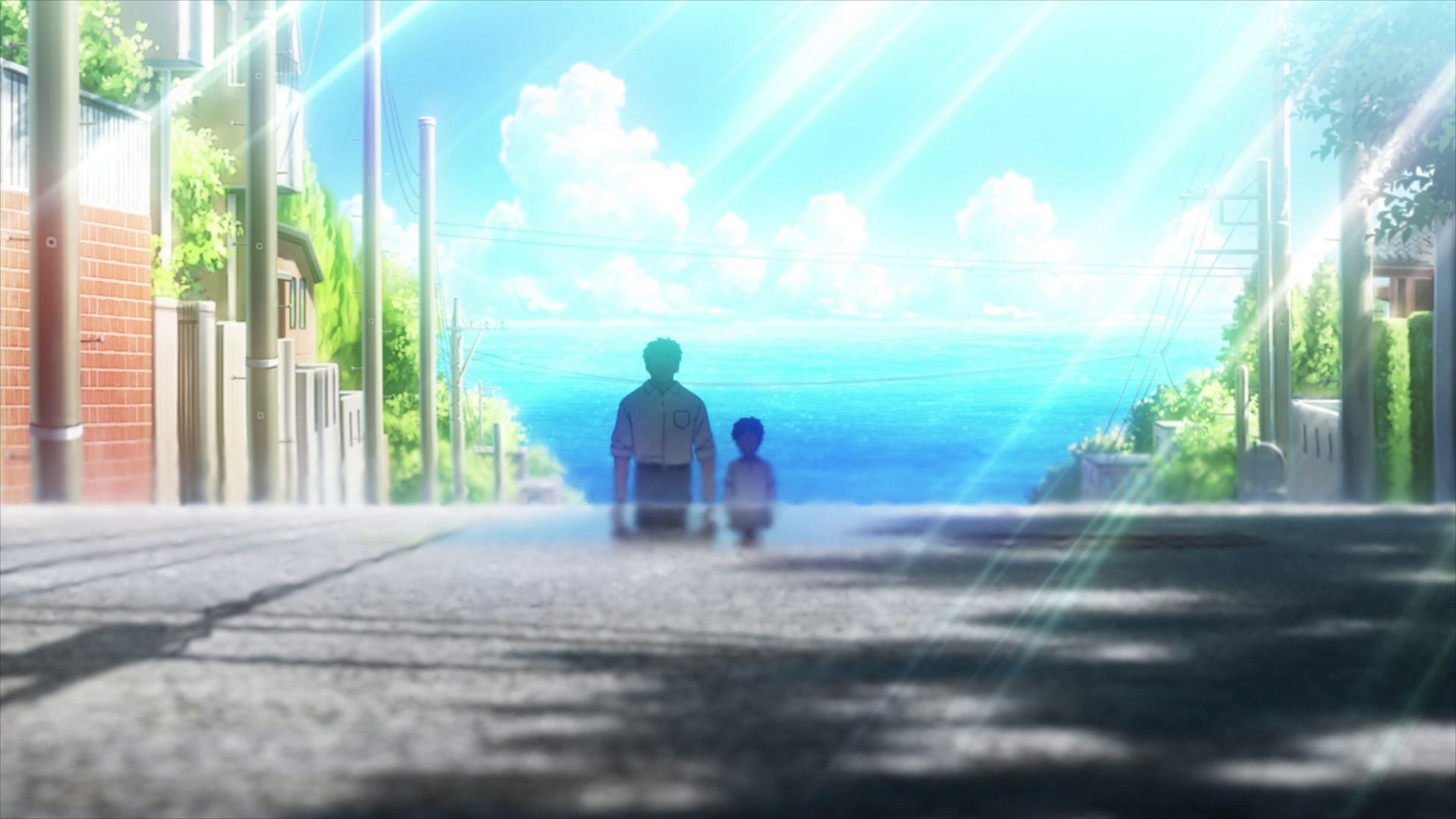 Taro and his father on Captain Tsubasa episode 9 (Image via Studio Kai).