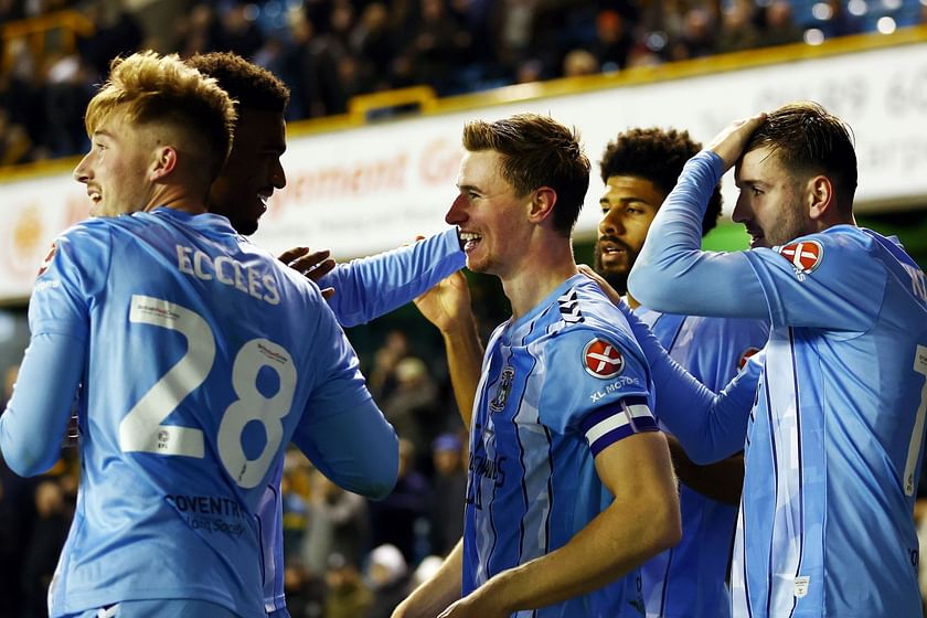 Sky Bet Championship, Millwall 0 - 3 Coventry City