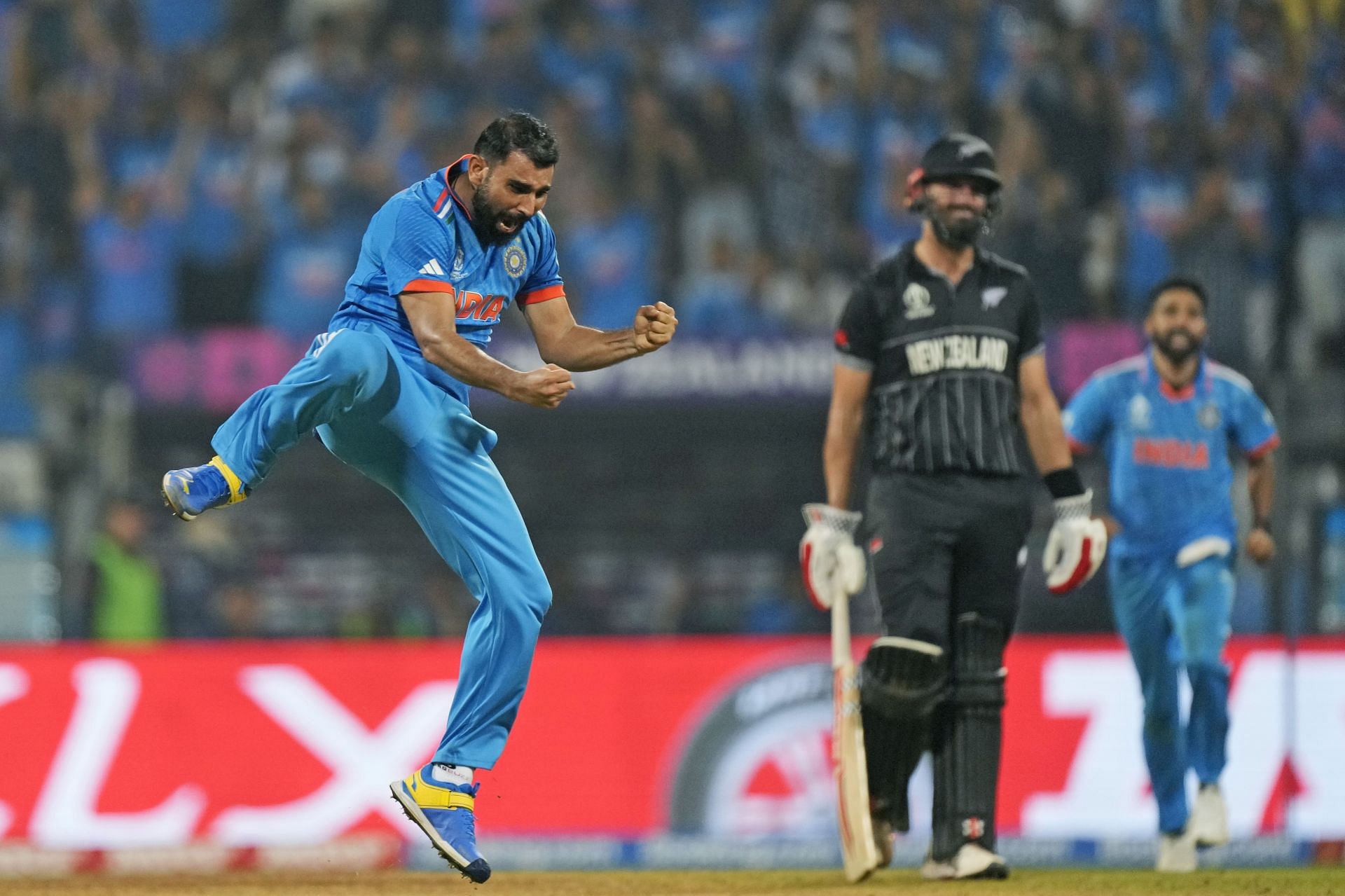 Mohammed Shami picked up a seven-wicket haul in the semi-final against New Zealand. [P/C: AP]
