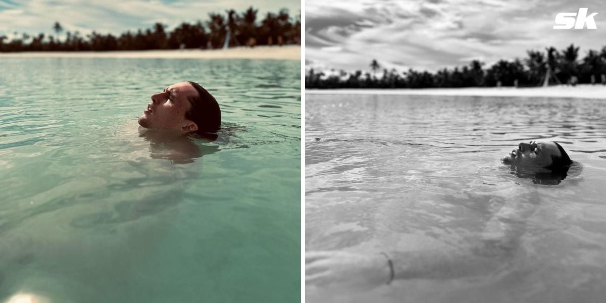 In pictures: Alexander Zverev goes diving during vacation in Maldives