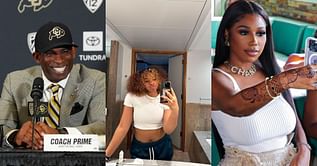 Deion Sanders gives a special shoutout to his daughters Shelomi Sanders and Deiondra Sanders ahead of 2023 CBB season