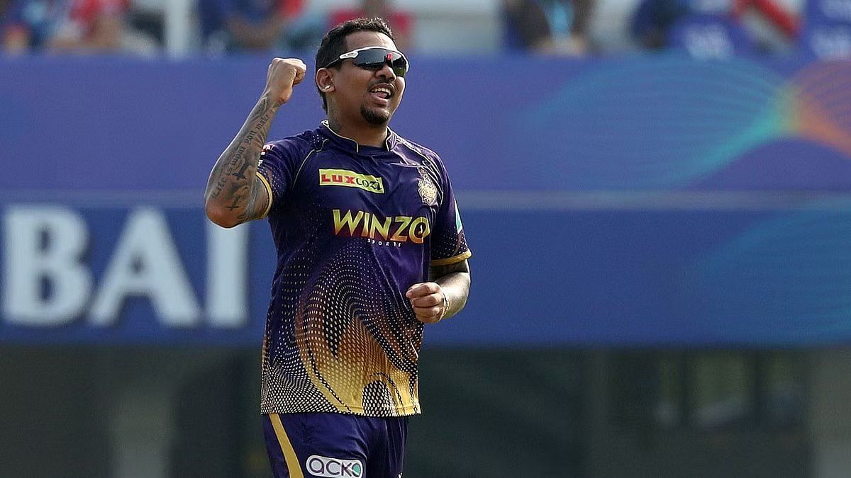 Sunil Narine in action. (Photo Credits: IPL/BCCI)