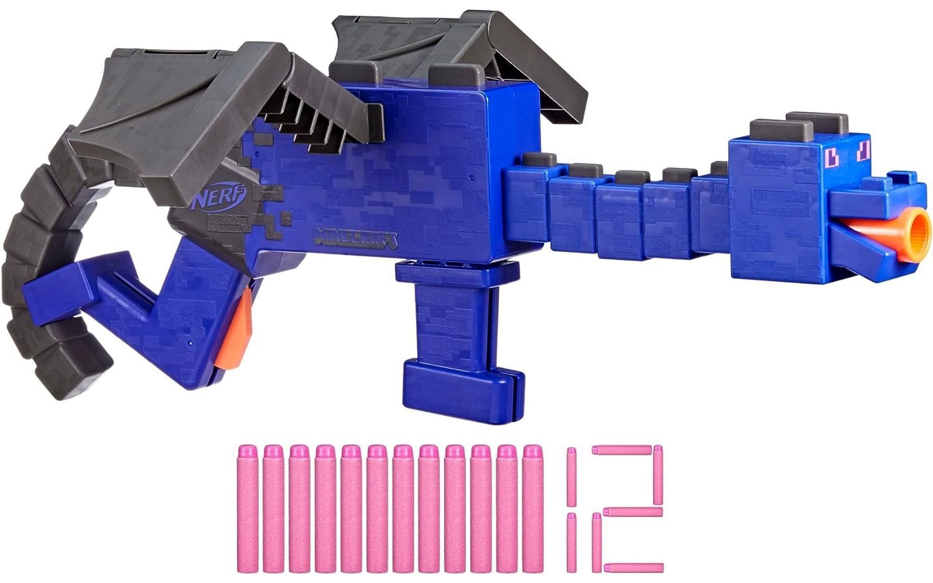 Shoot the flames of the Ender Dragon with this fun blaster (Image via Amazon)