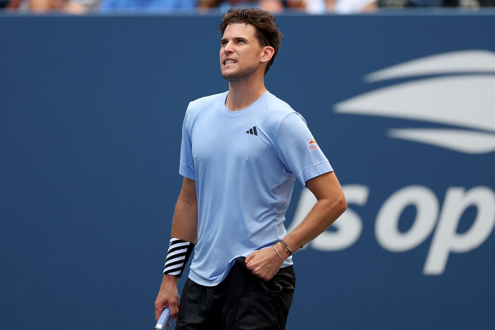 Thiem at the 2023 US Open, Day 3