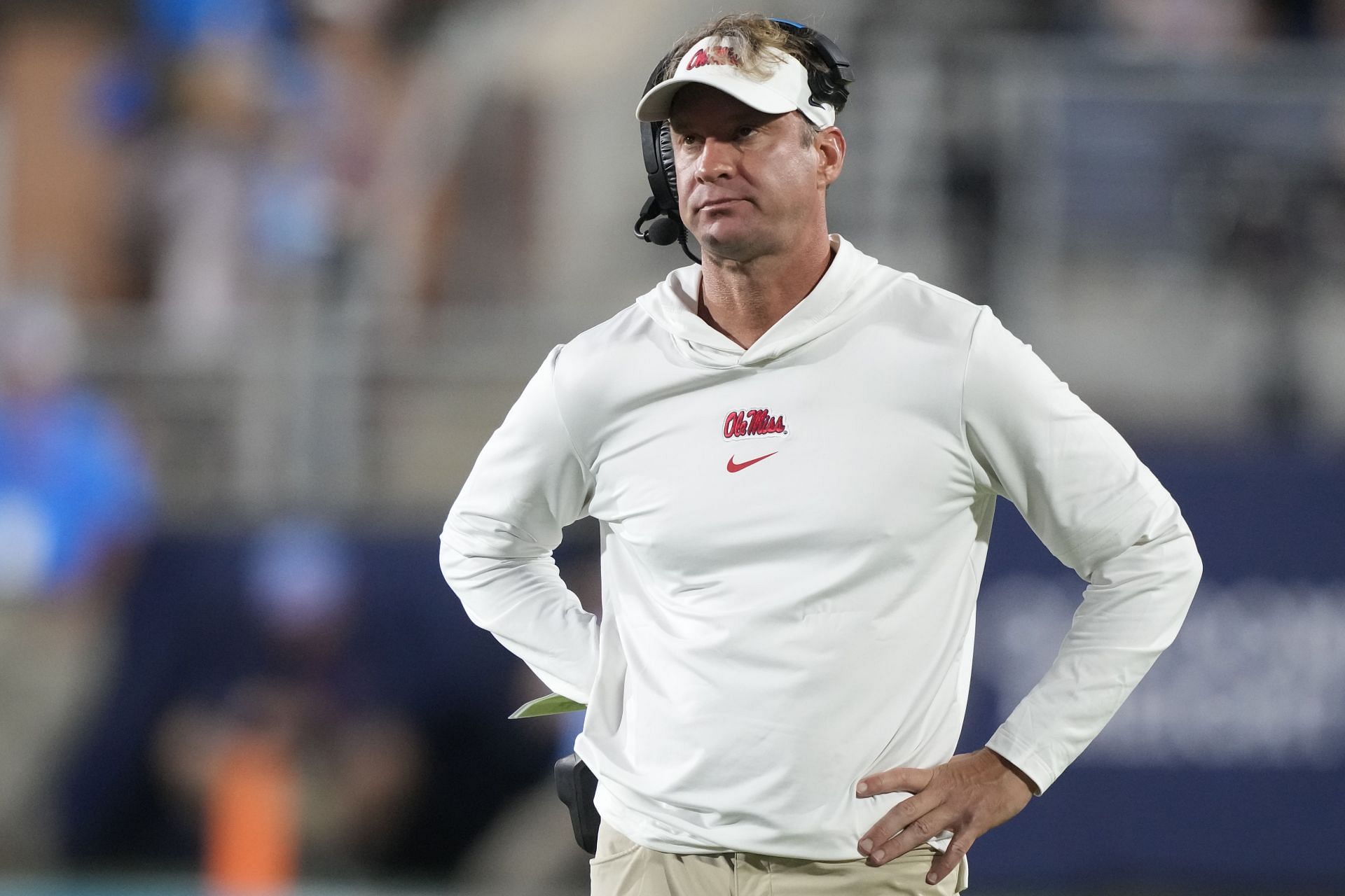 Audio tape of Lane Kiffin threatening to kick out DT DeSanto Rollins from Ole Miss goes public after heated exchange on “mental health”