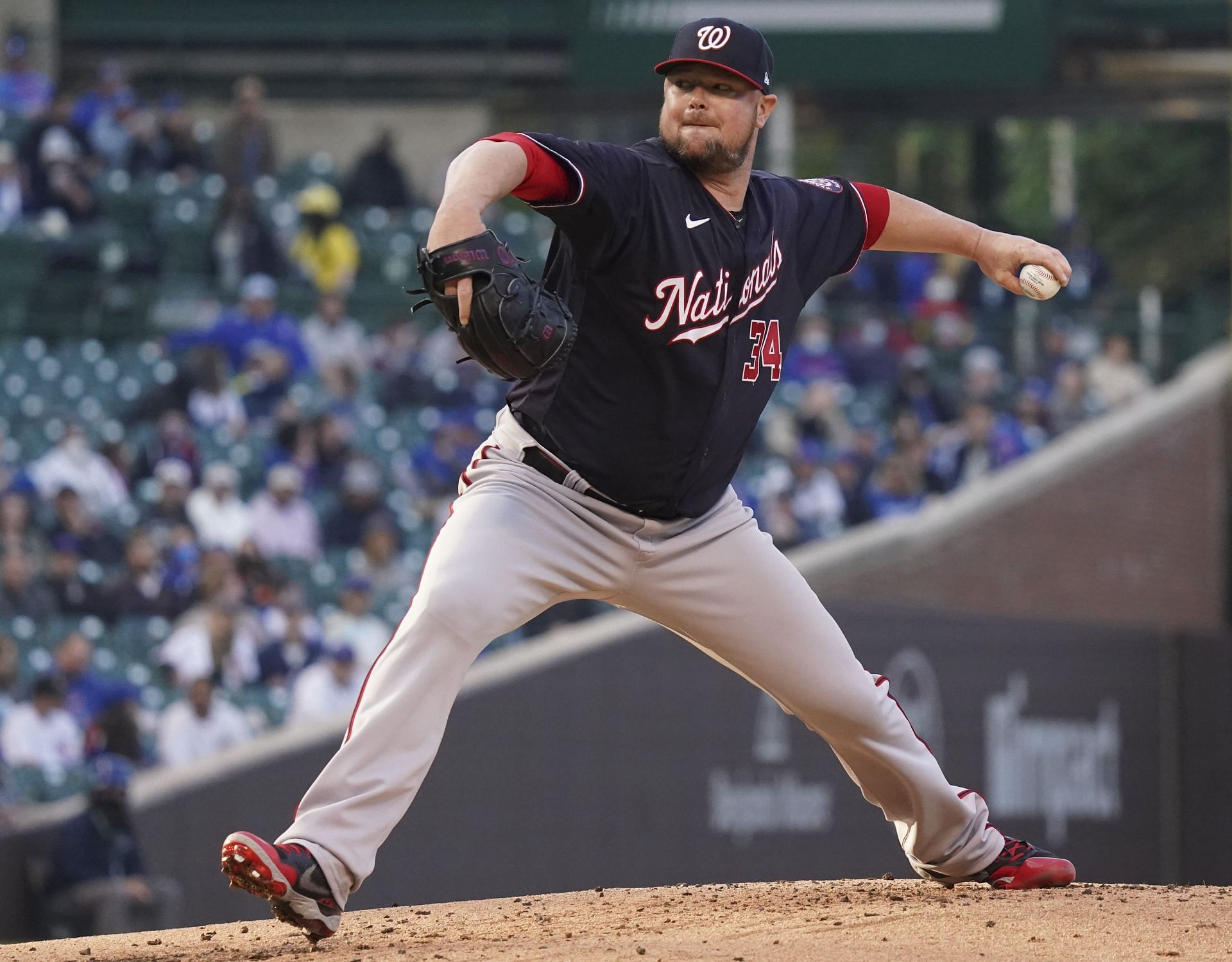 Jon Lester pitched for the Cubs and Nationals