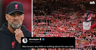 "Liverpool fans have been humbled" "Man knows very little" - Fans troll Reds star as he makes wrong claim about club's achievements