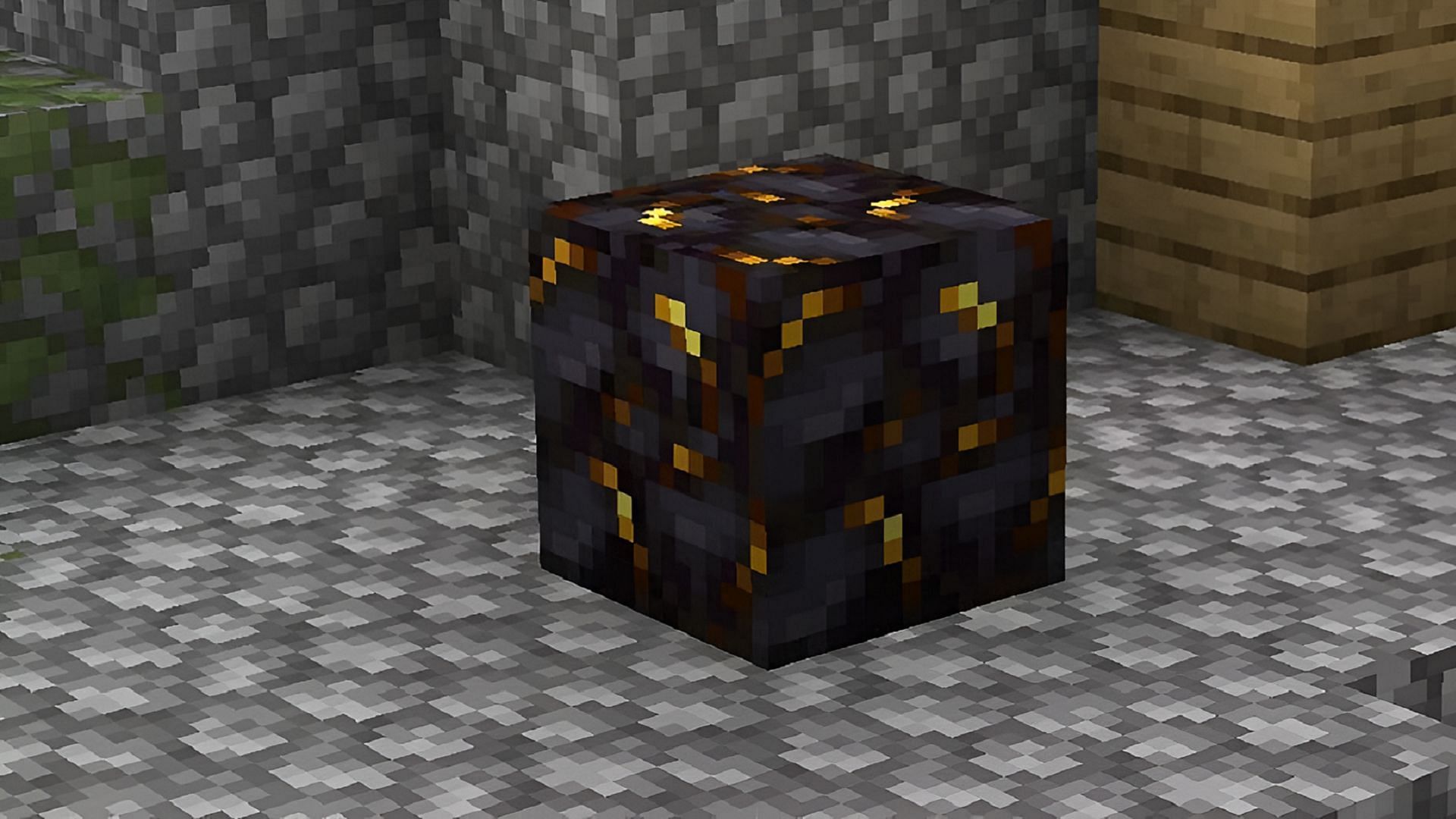 Gilded blackstone blocks can provide access to gold in Minecraft (Image via Mojang)