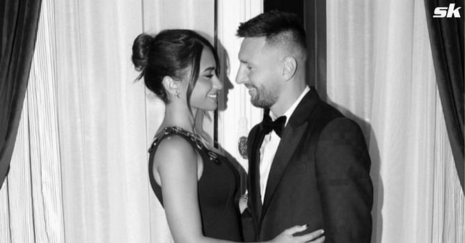 Lionel Messi shares classy snap with Antonela Roccuzzo from 2023 Ballon d’Or gala