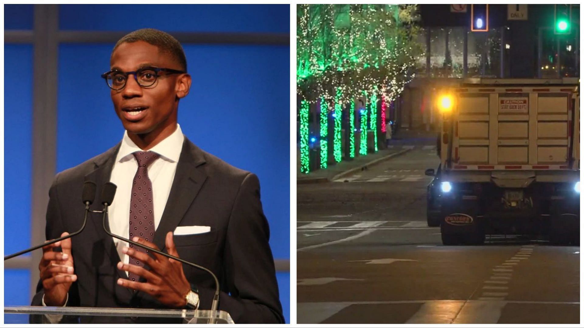 Justin Bibb asked the public to take charge of their safety (Image via X / @SebastianAvenue / Associated Press)