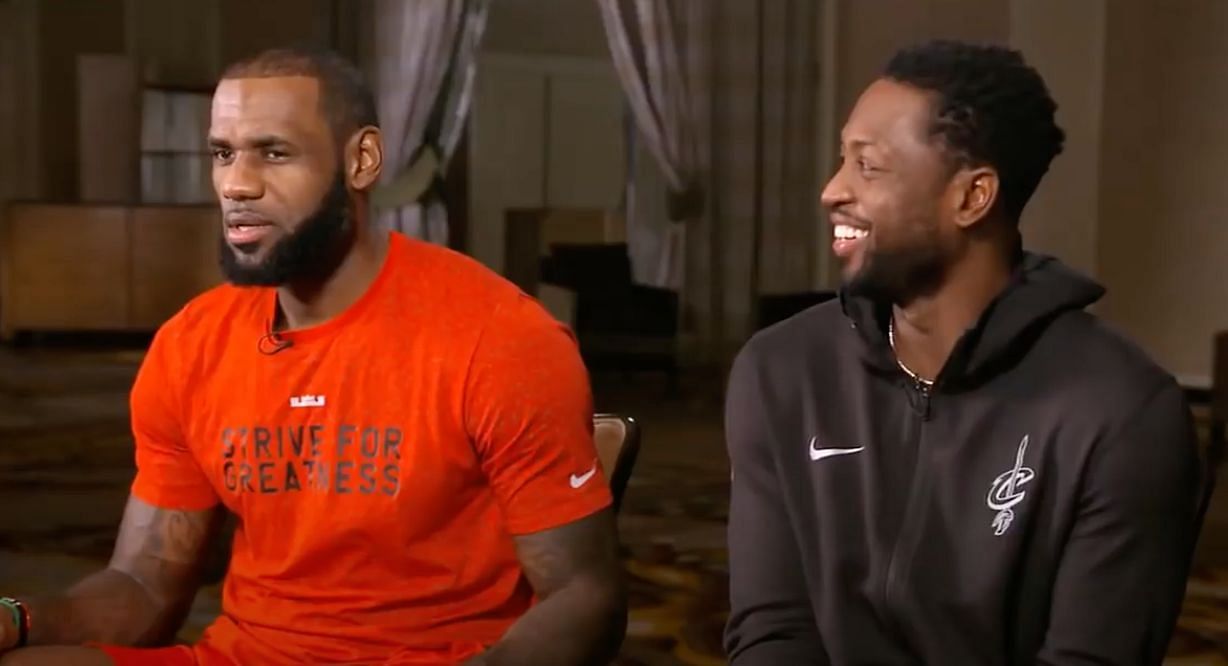 Dwyane Wade recalls the time he knew he had to light a fire under LeBron James