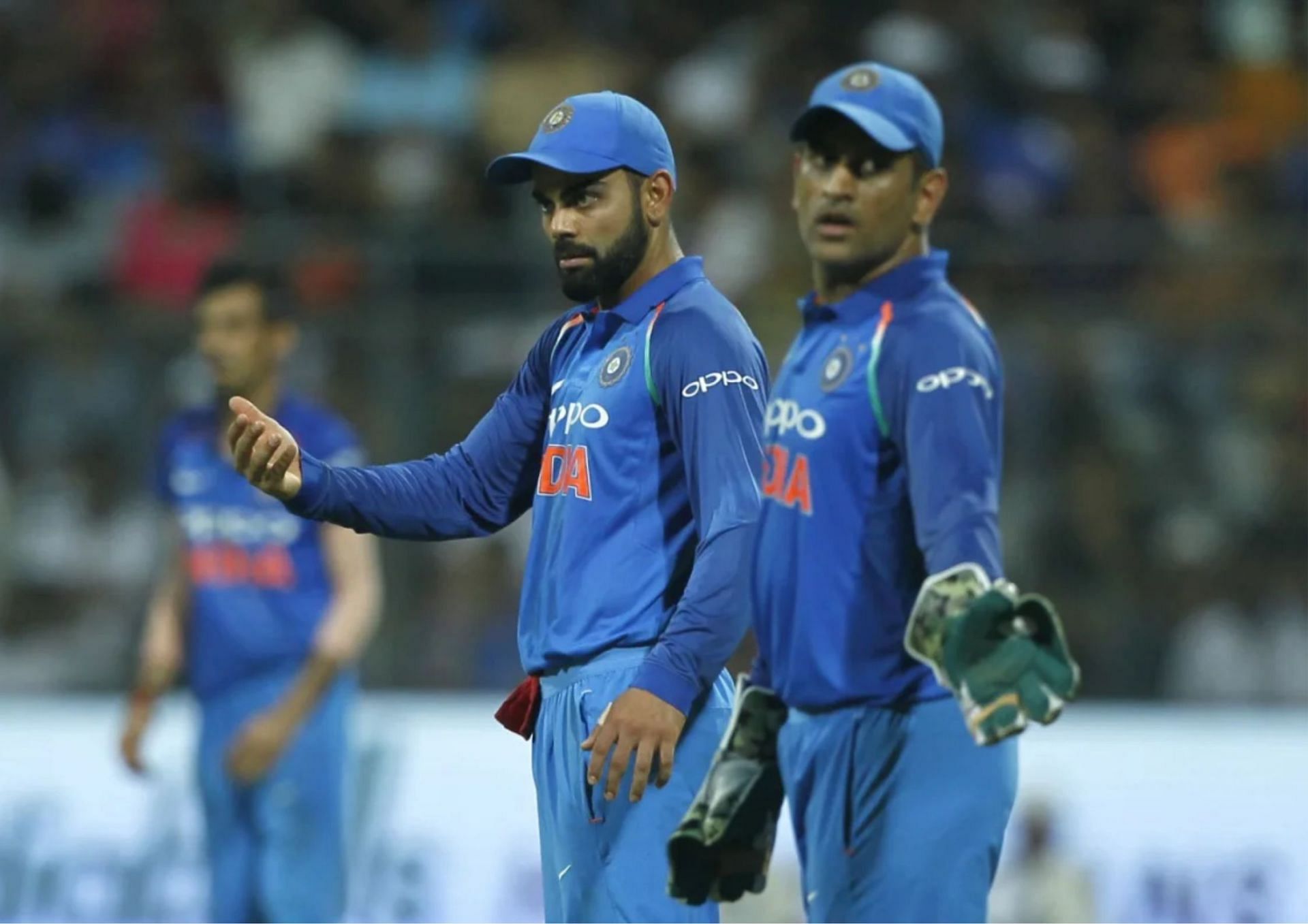 Virat Kohli and MS Dhoni both featured the last time India faced New Zealand in Mumbai (Picture Credits: BCCI).