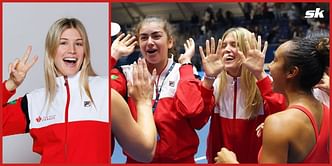 "When you play tennis for 20 years, you don't learn other skills" - Eugenie Bouchard jokes about poor dancing skills post Billie Jean King Cup triumph