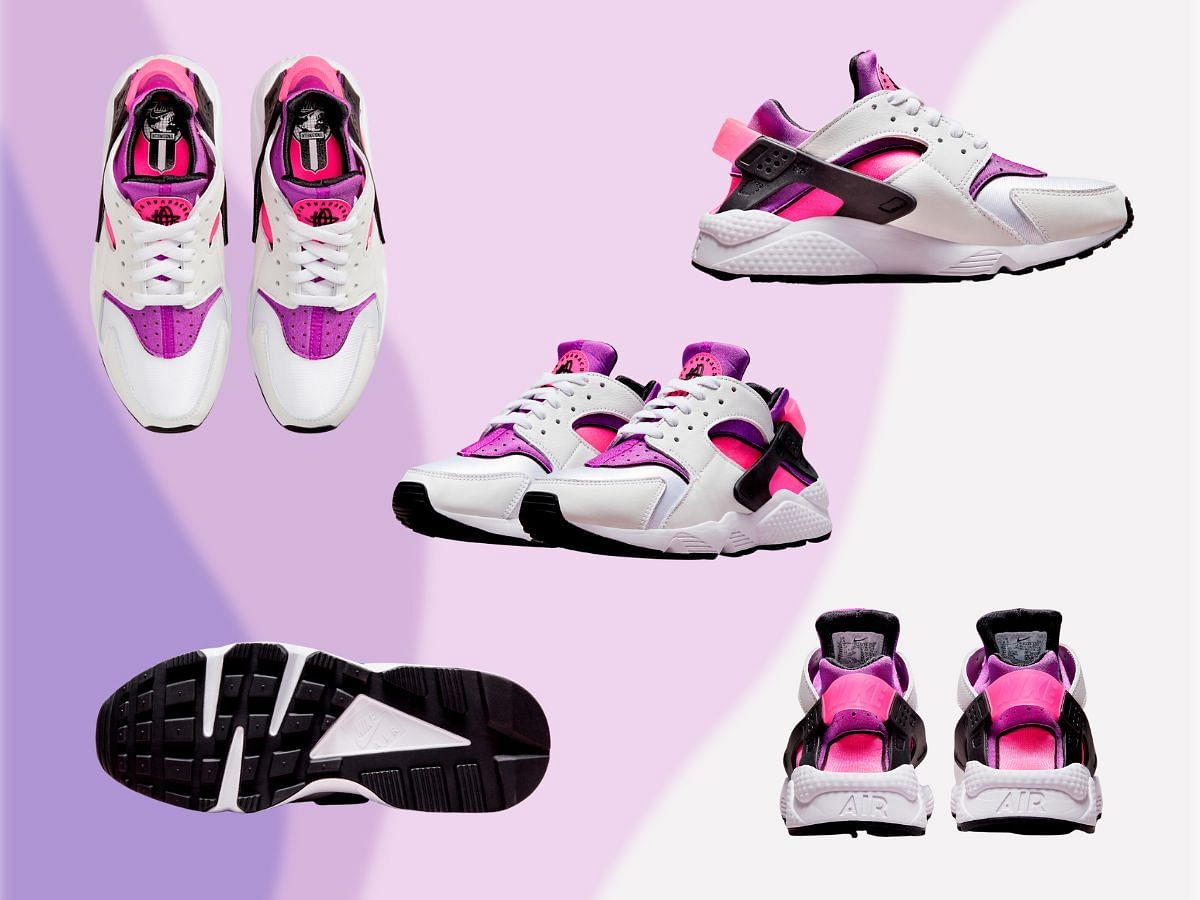 Nike Air Huarache &ldquo;Hyper Pink&rdquo; sneakers