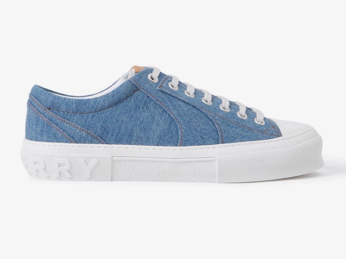 The Denim sneakers (Image via Burberry)