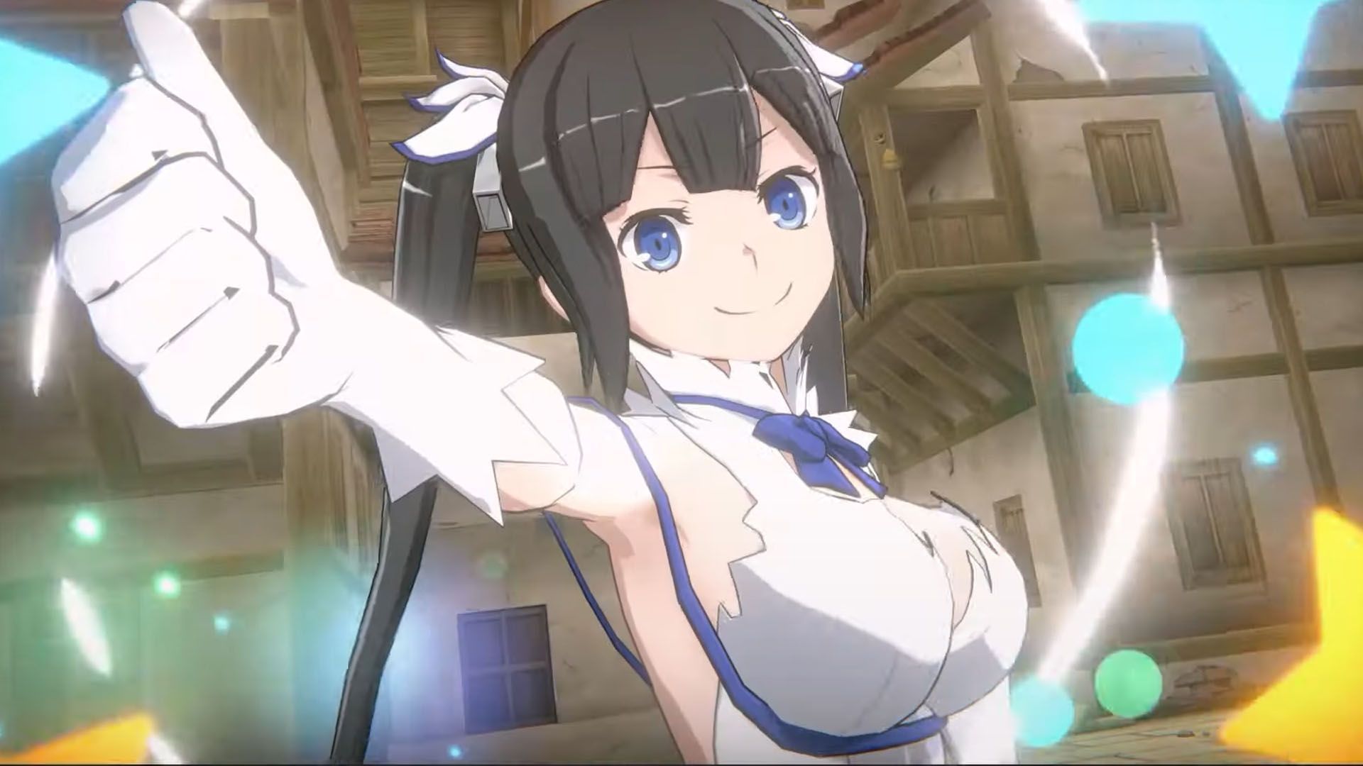 Hestia in DanMachi Battle Chronicle. (Image via Aiming Inc.)