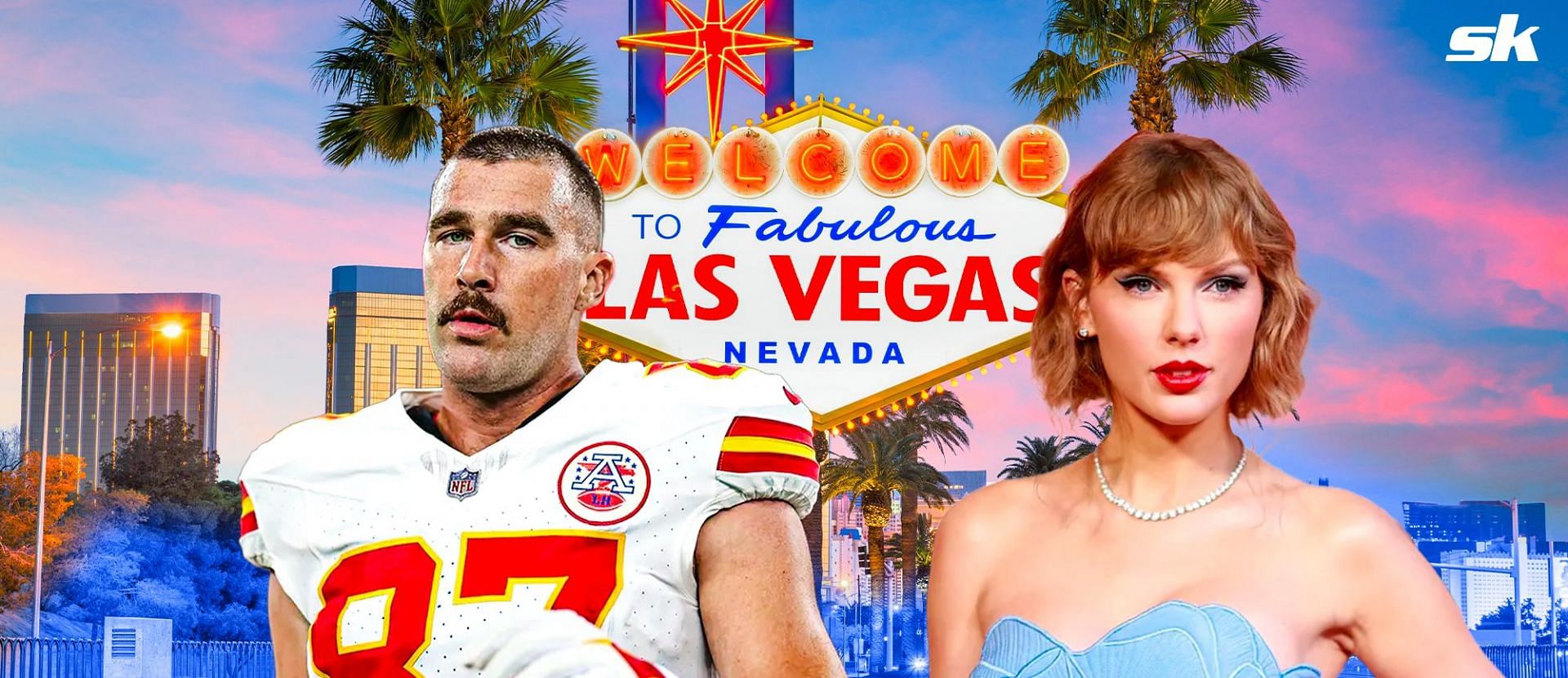 Travis Kelce created controversy with a Las Vegas strip club shirt