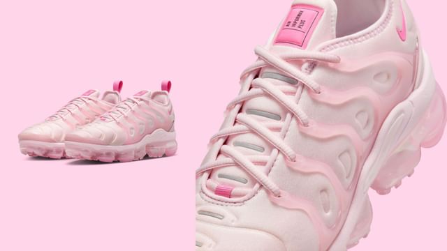 vapormax plus bubble gum pink