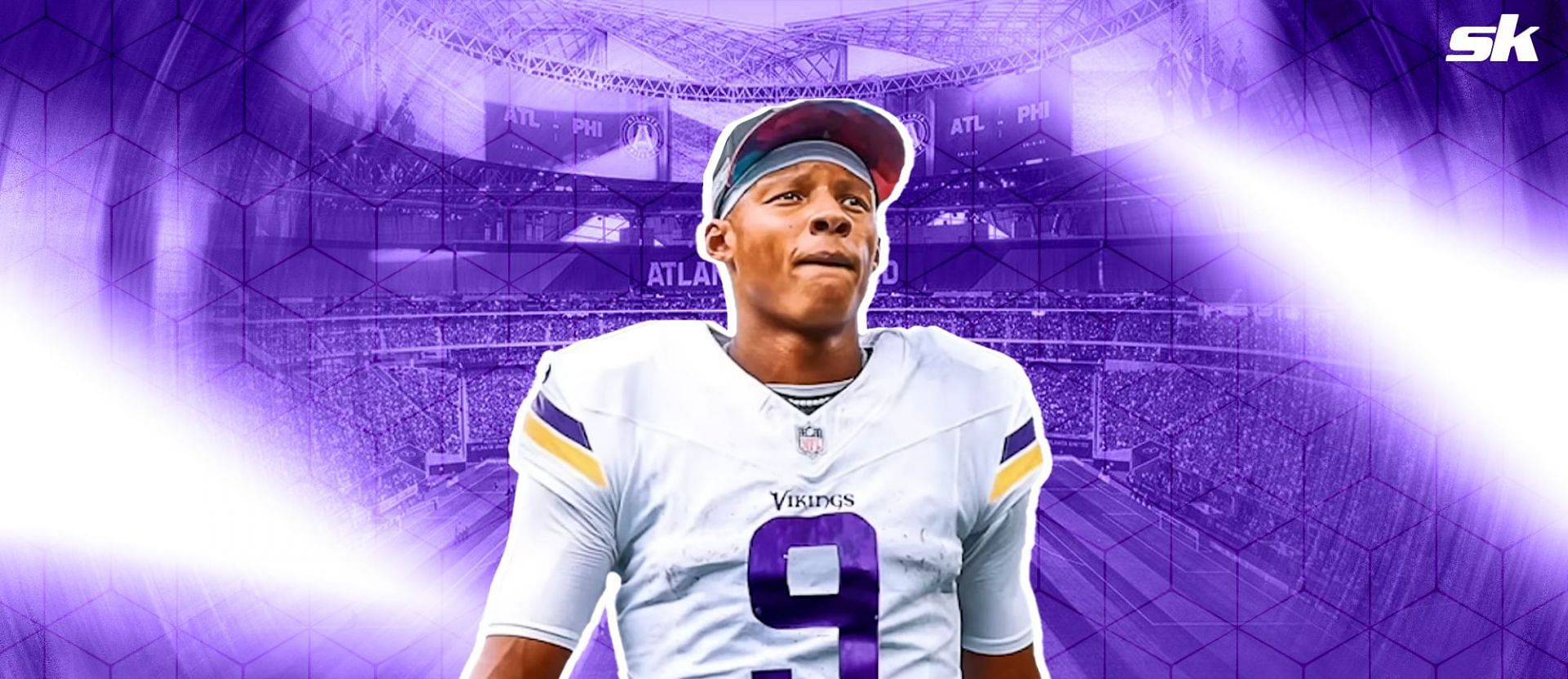 New Minnesota Vikings quarterback Josh Dobbs