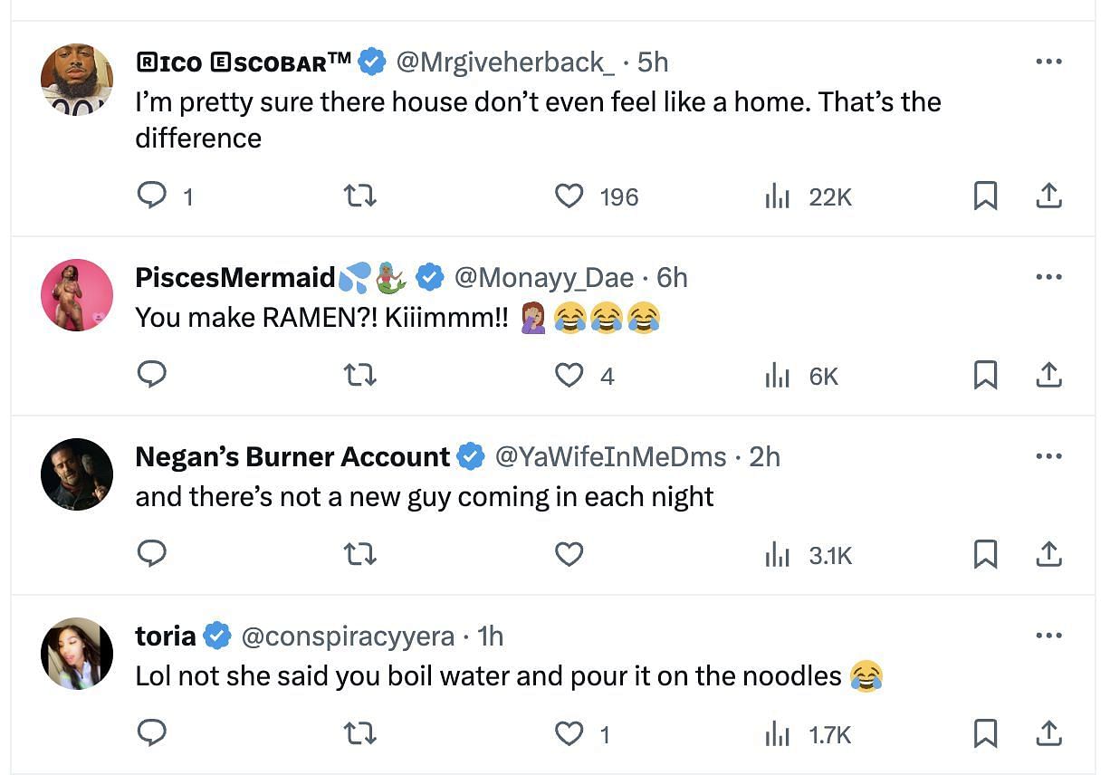 Social media users comment on Kim sharing how her 10-year-old daughter prefers to hang out at Kanye&#039;s house more (Image via Twitter)