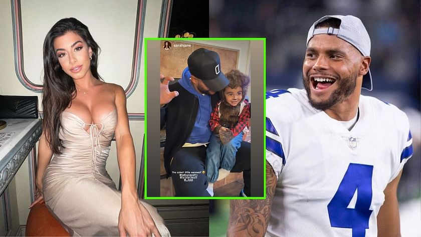 Dak Prescott and Sarah Jane Ramos make most of Halloween by spending  precious time with Cowboys QB's nephew