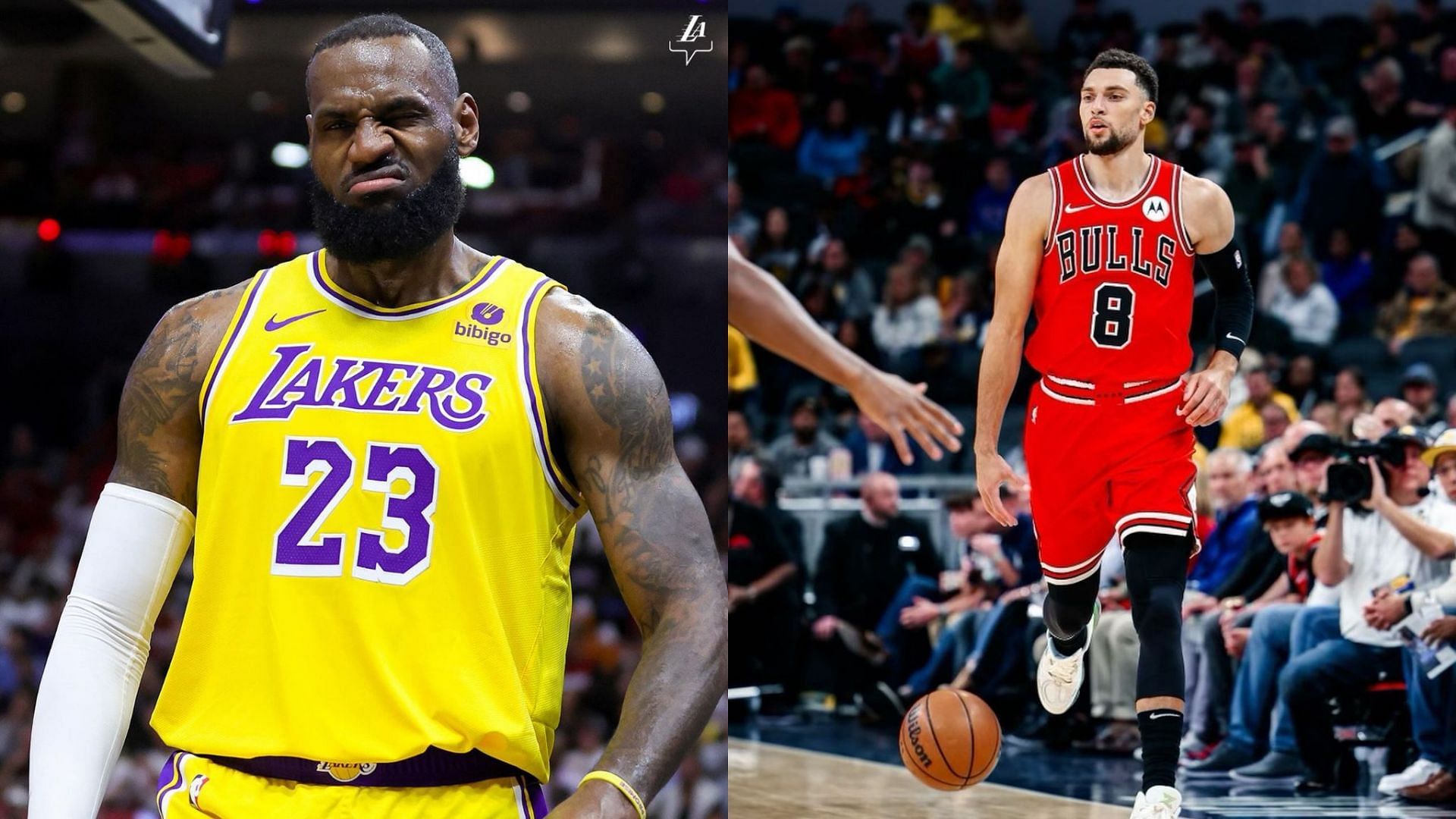 Zach LaVine once called LeBron James his dream teammate