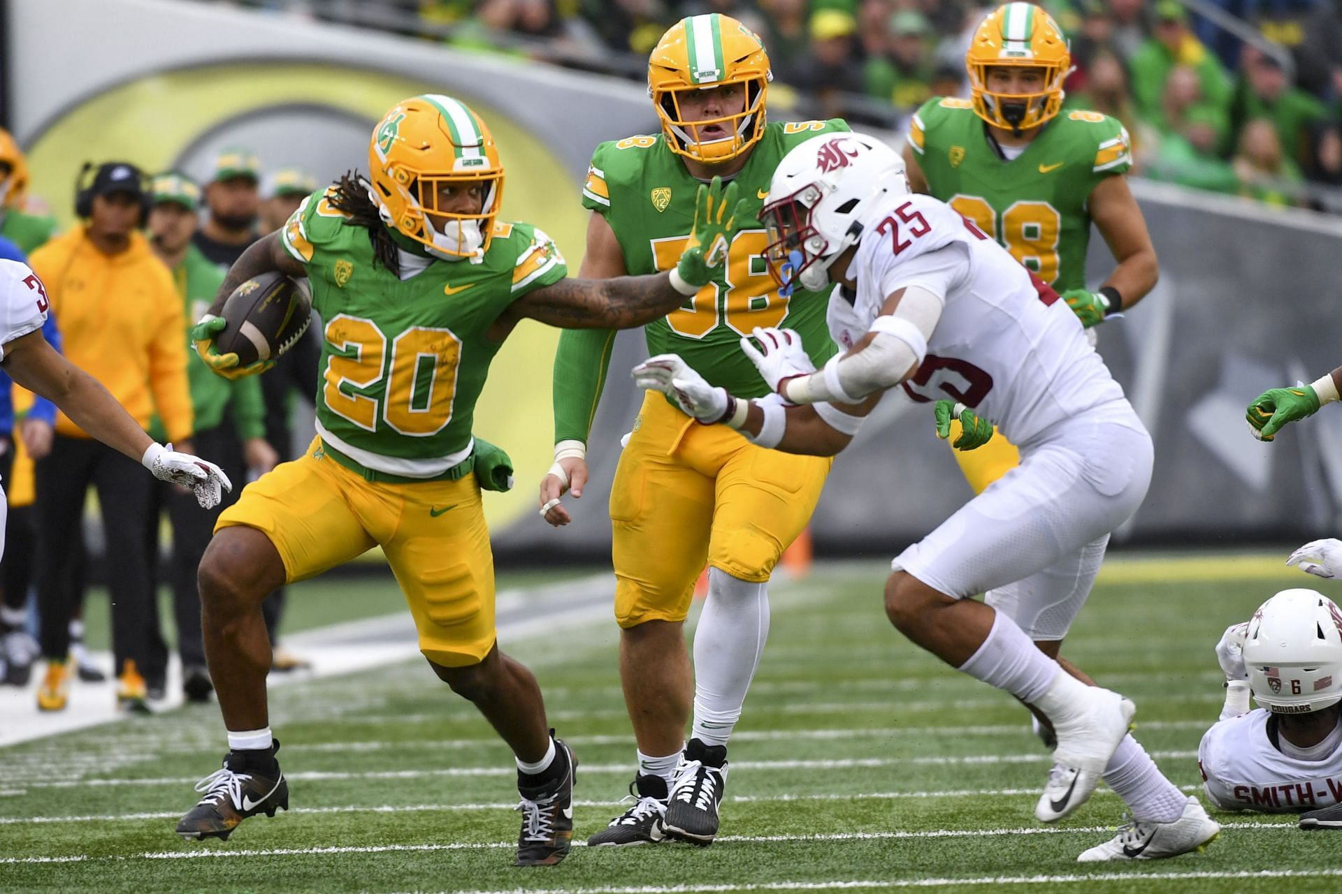 Washington St Oregon Football