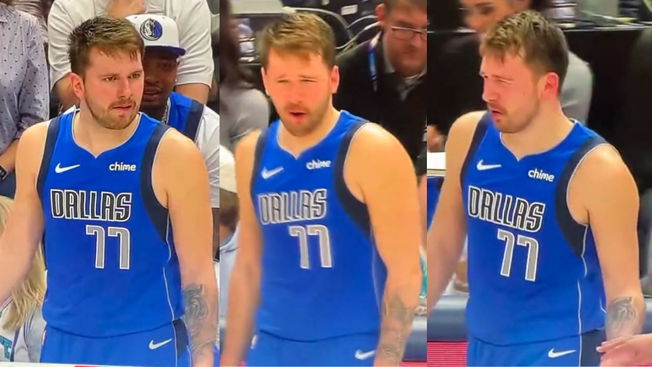 Luka Doncic gets a technical foul for mocking the referees