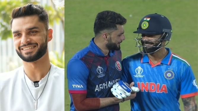"Virat Kohli said, 'Now after this, you won't hear my name'" - Naveen ul Haq on their fun chat in India vs Afghanistan