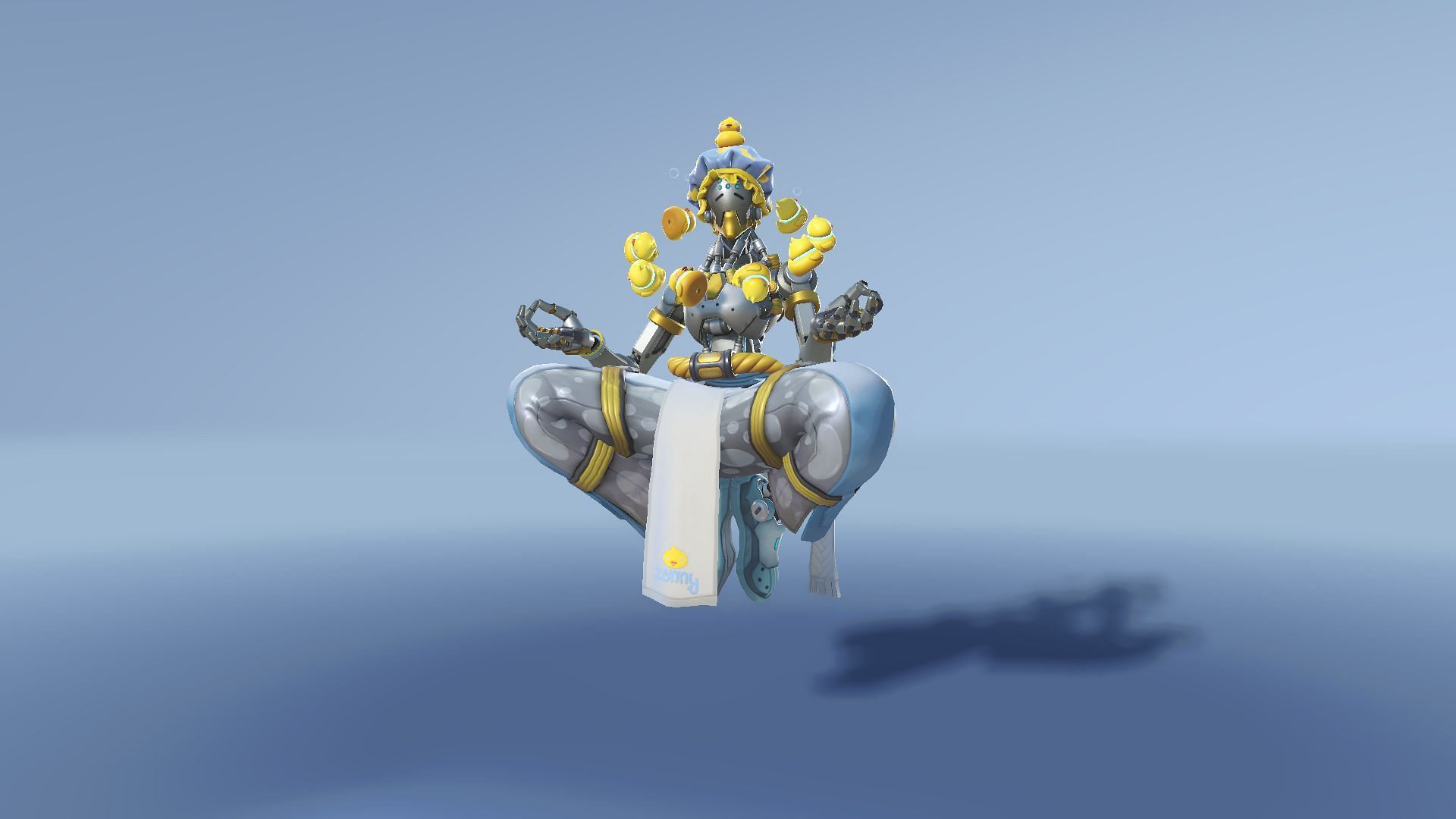 Bathmaster Zenyatta skin (Image via Blizzard Entertainment)