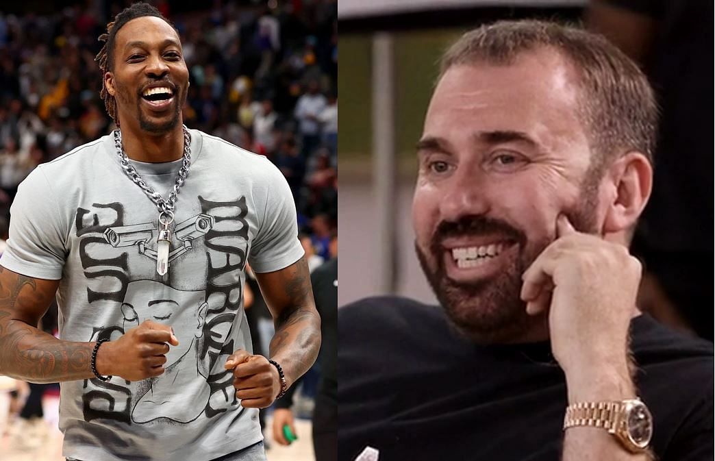 DJ Vlad (R) shared his take on the sexual orientation of Dwight Howard (L) in the recent episode of his YouTube show. 