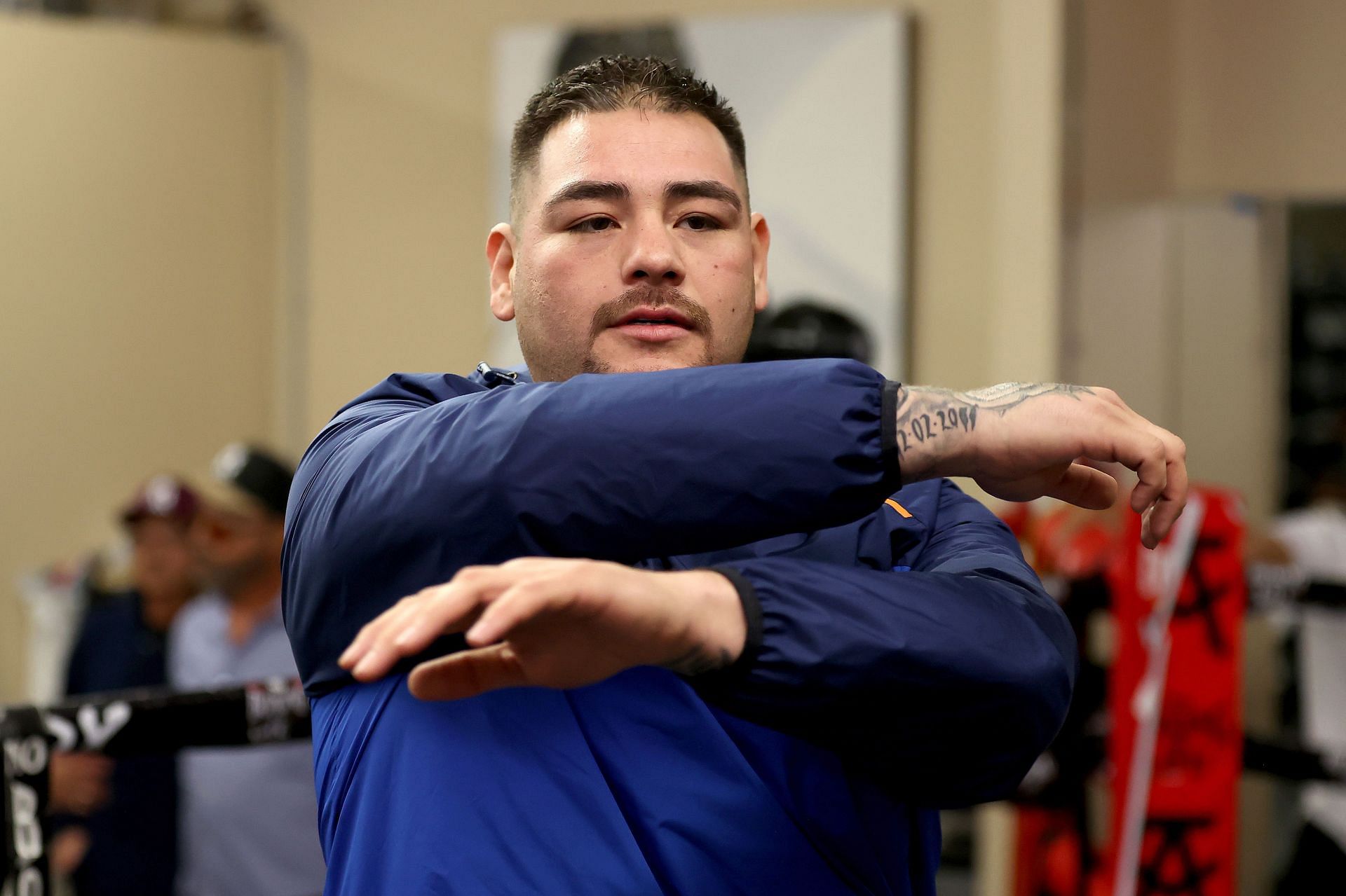 Andy Ruiz Jr Training Session