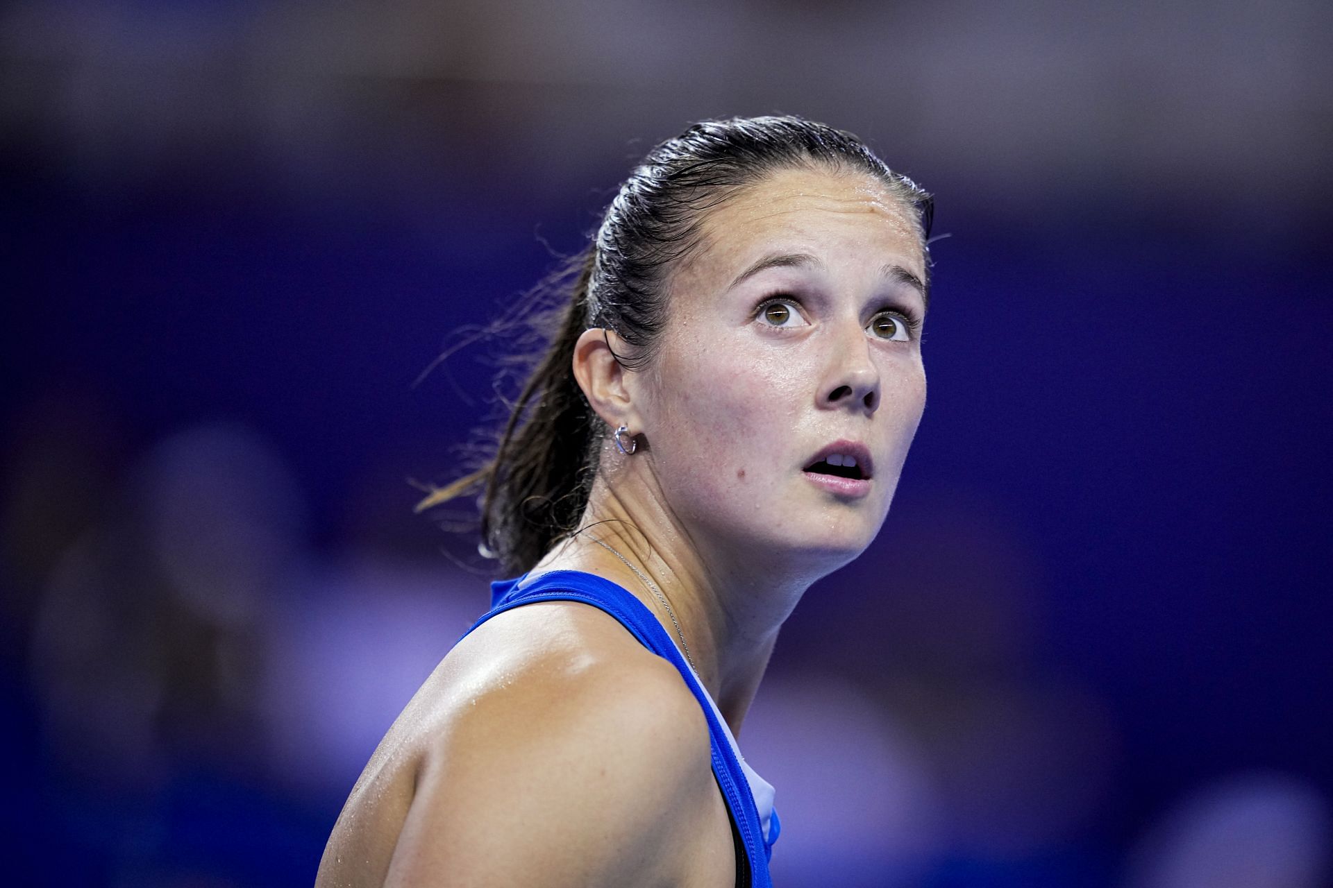 Daria Kasatkina pictured at the WTA Elite Trophy Zhuhai 2023