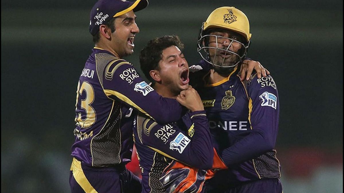 What does Gautam Gambhir's captaincy record at KKR look like?