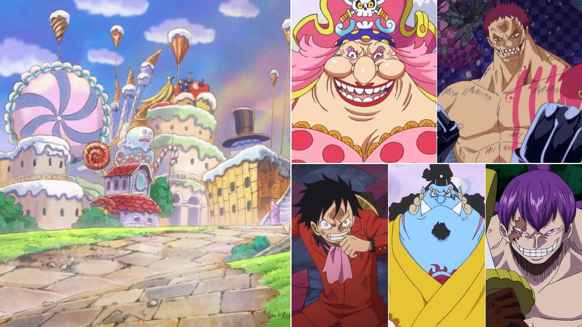 The five strongest One Piece characters in Whole Cake Island (Image via Toei Animation, One Piece)