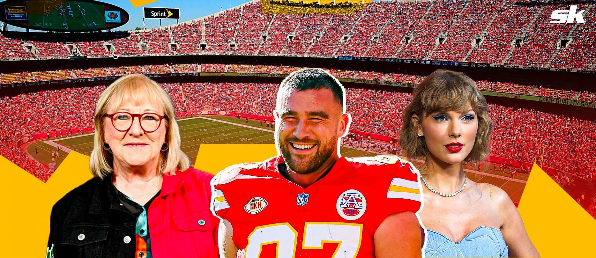 Donna Kelce spoke on the relationship between Travis and Taylor