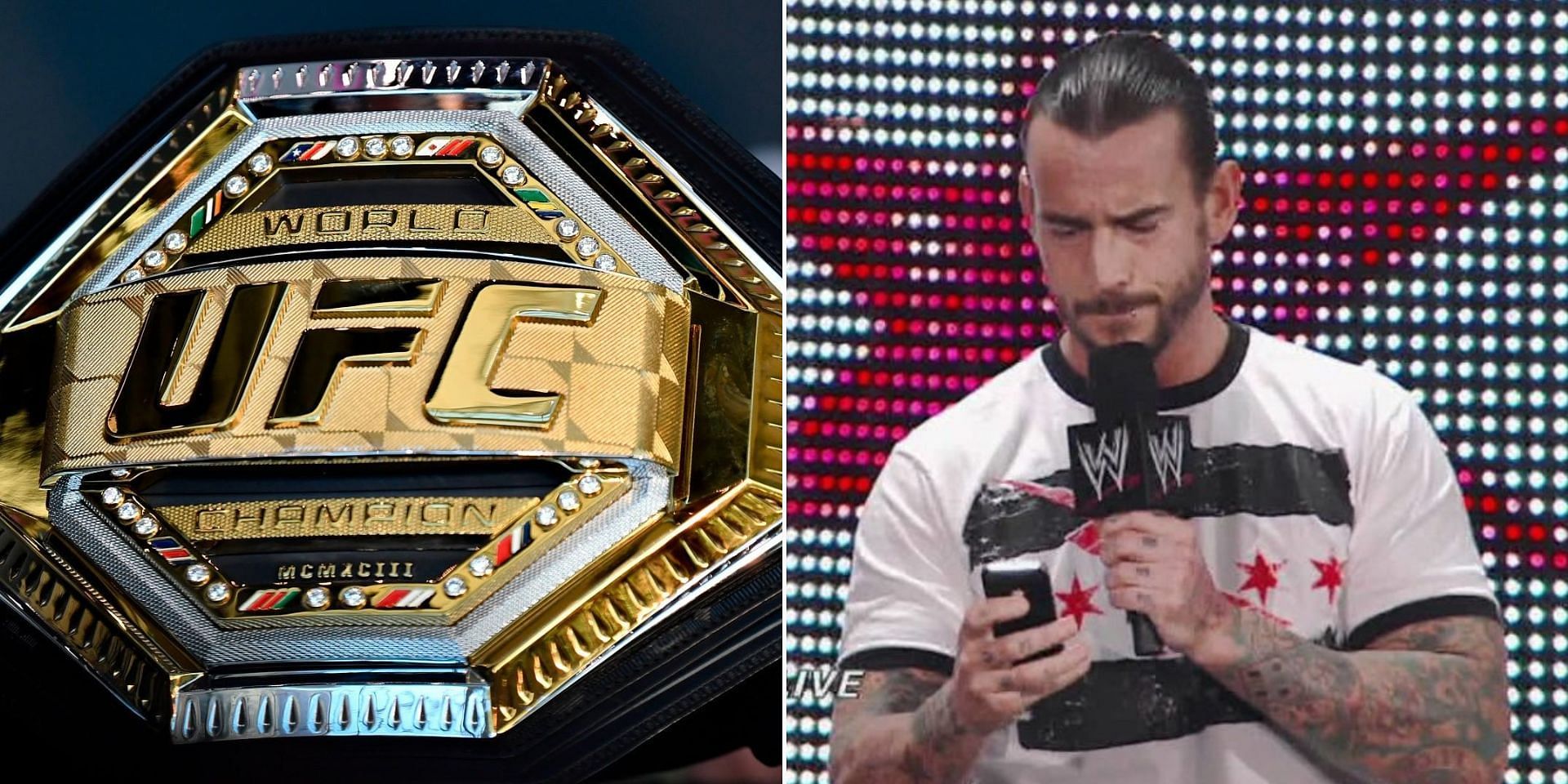 CM Punk spoke to a former UFC fighter after WWE return