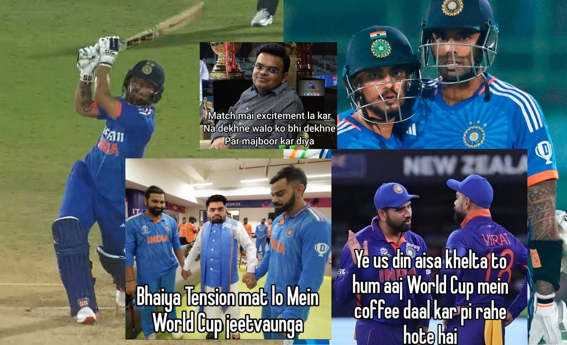 Fans react after India