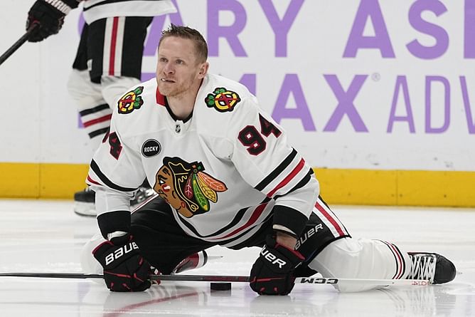 Blackhawks GM Kyle Davidson speaks out on Corey Perry situation, shuts down "disgusting" rumors