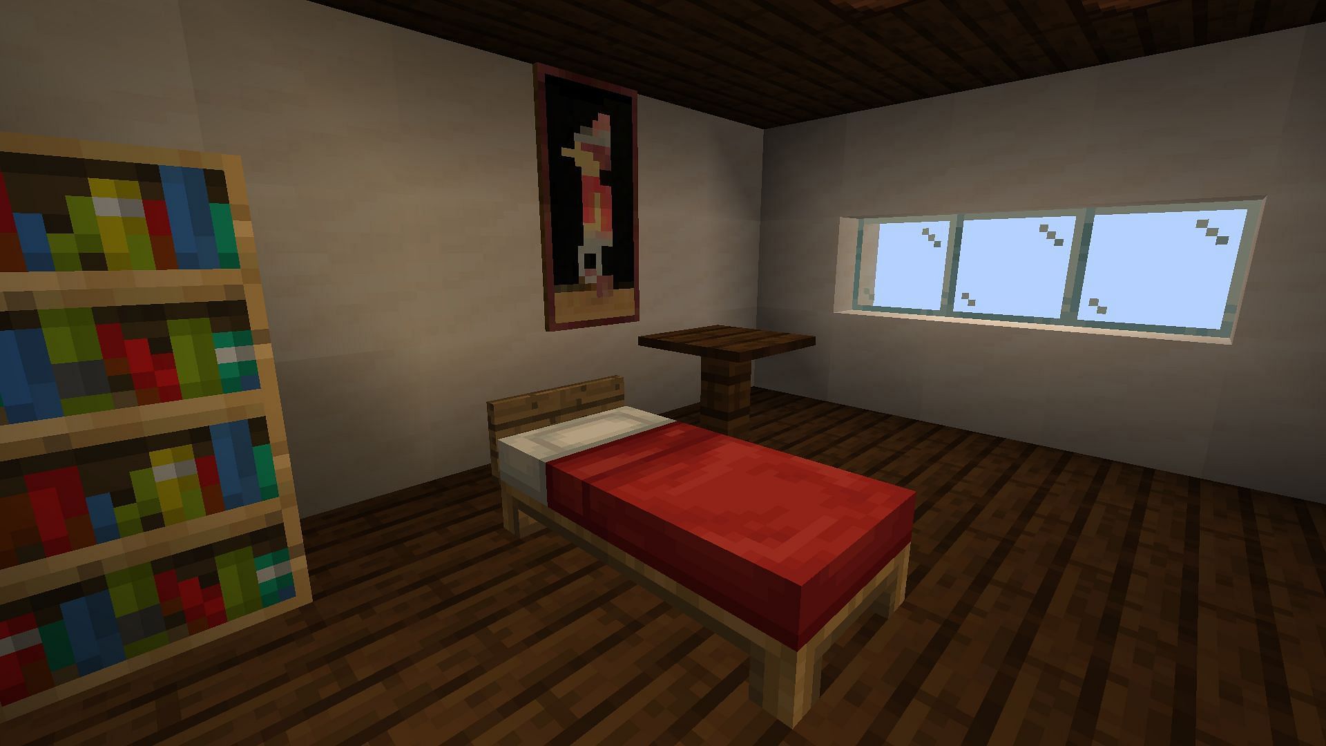 Beds are important for progressing time in Minecraft (Image via Qwizibo3493/Reddit)