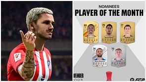 EA Sports reveals EA FC 24 La Liga POTM nominees for November, featuring Antoine Griezmann and others
