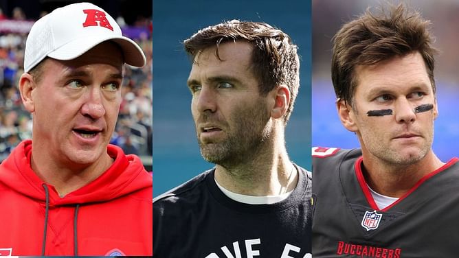 Mike Florio explains his respect for NFL washout Joe Flacco - “Could you see Drew Brees, Peyton Manning, Tom Brady standing there as a backup?”