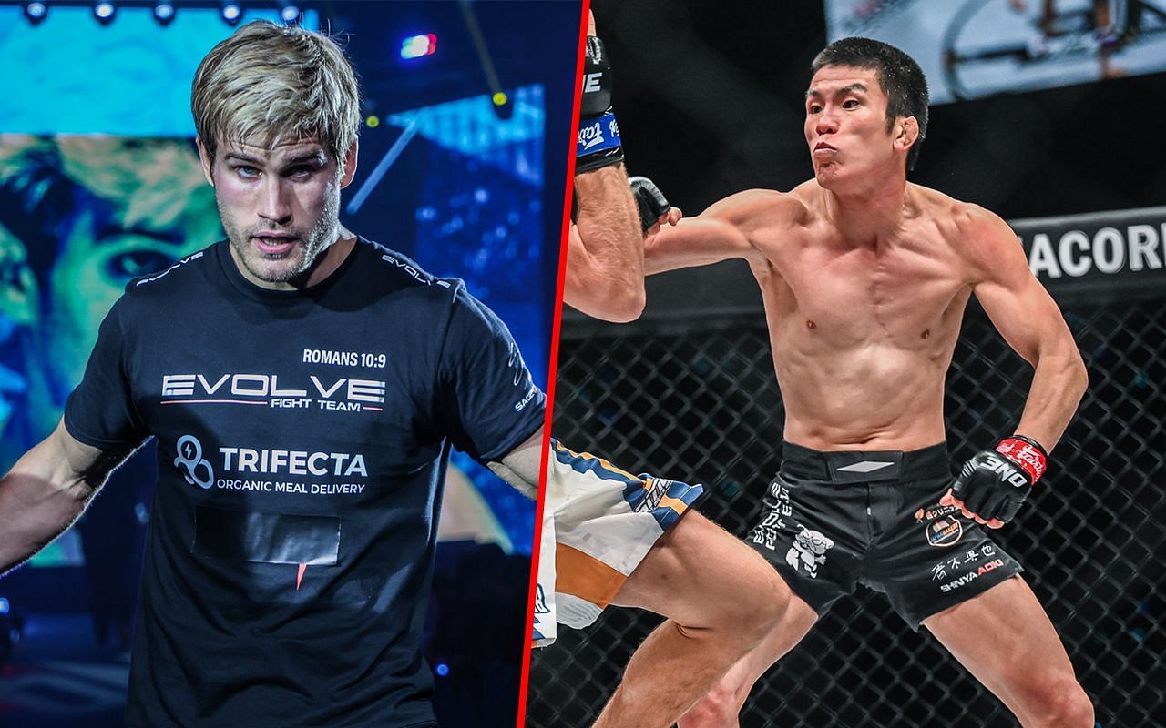 Sage Northcutt and Shinya Aoki - Photo by ONE Championship