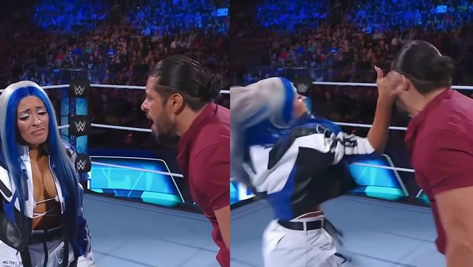 "My hand hurt"- Zelina Vega's savage reply after slapping Santos Escobar on live TV