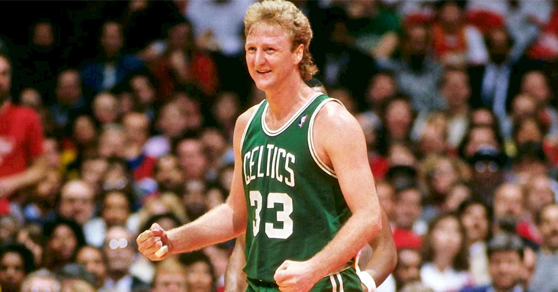 Boston Celtics legend Larry Bird