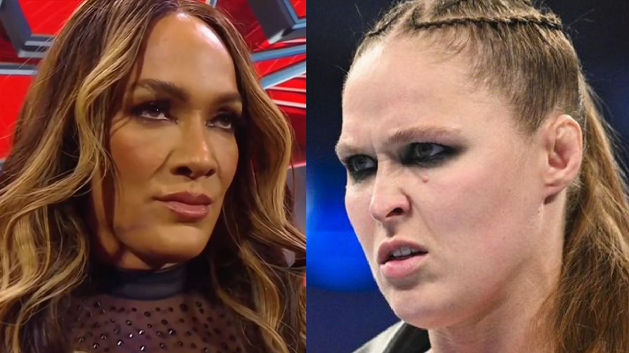 Nia Jax (left); Ronda Rousey (right)