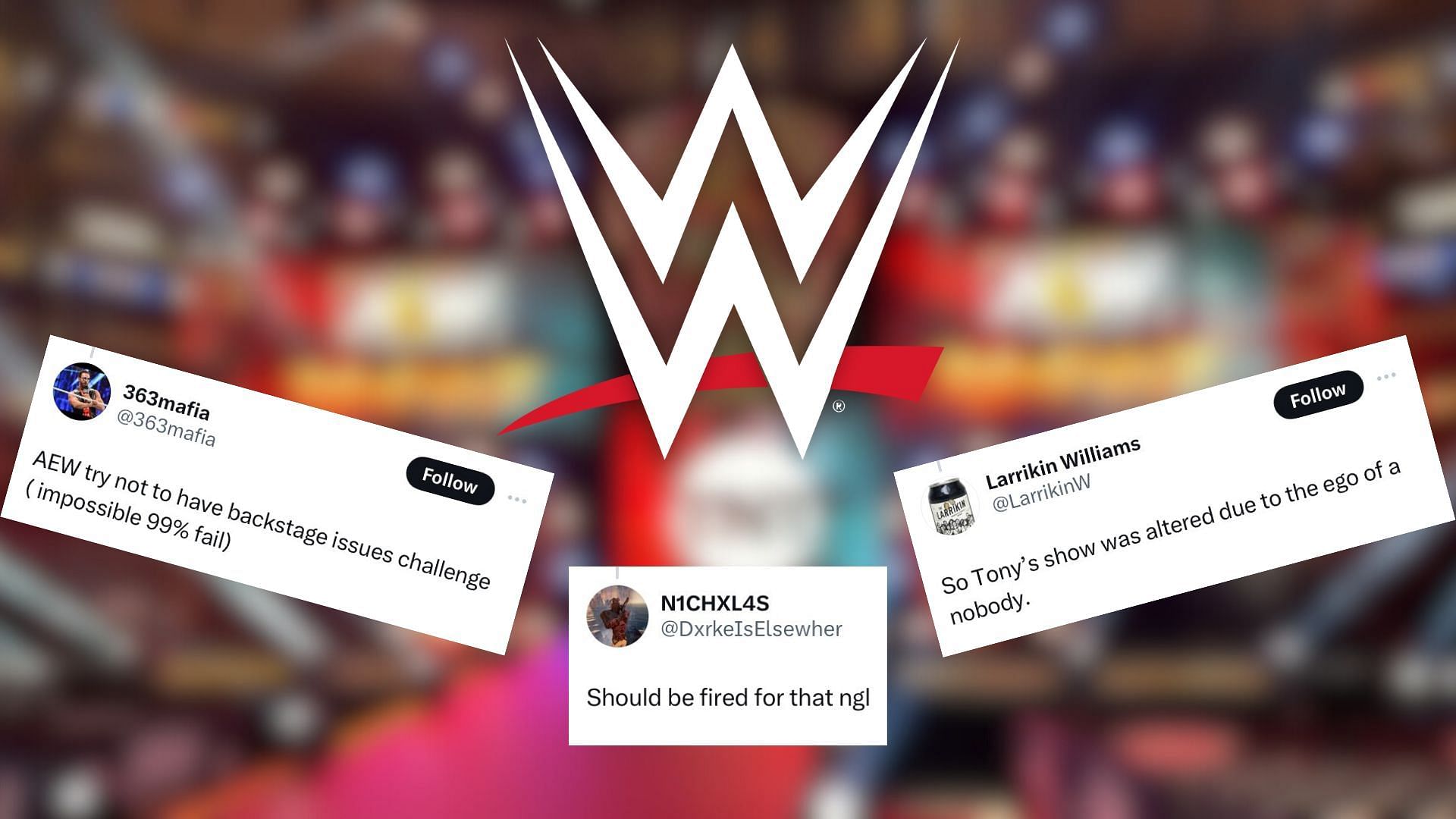 Fans have reacted to a former WWE Superstar refusing to put over an AEW star