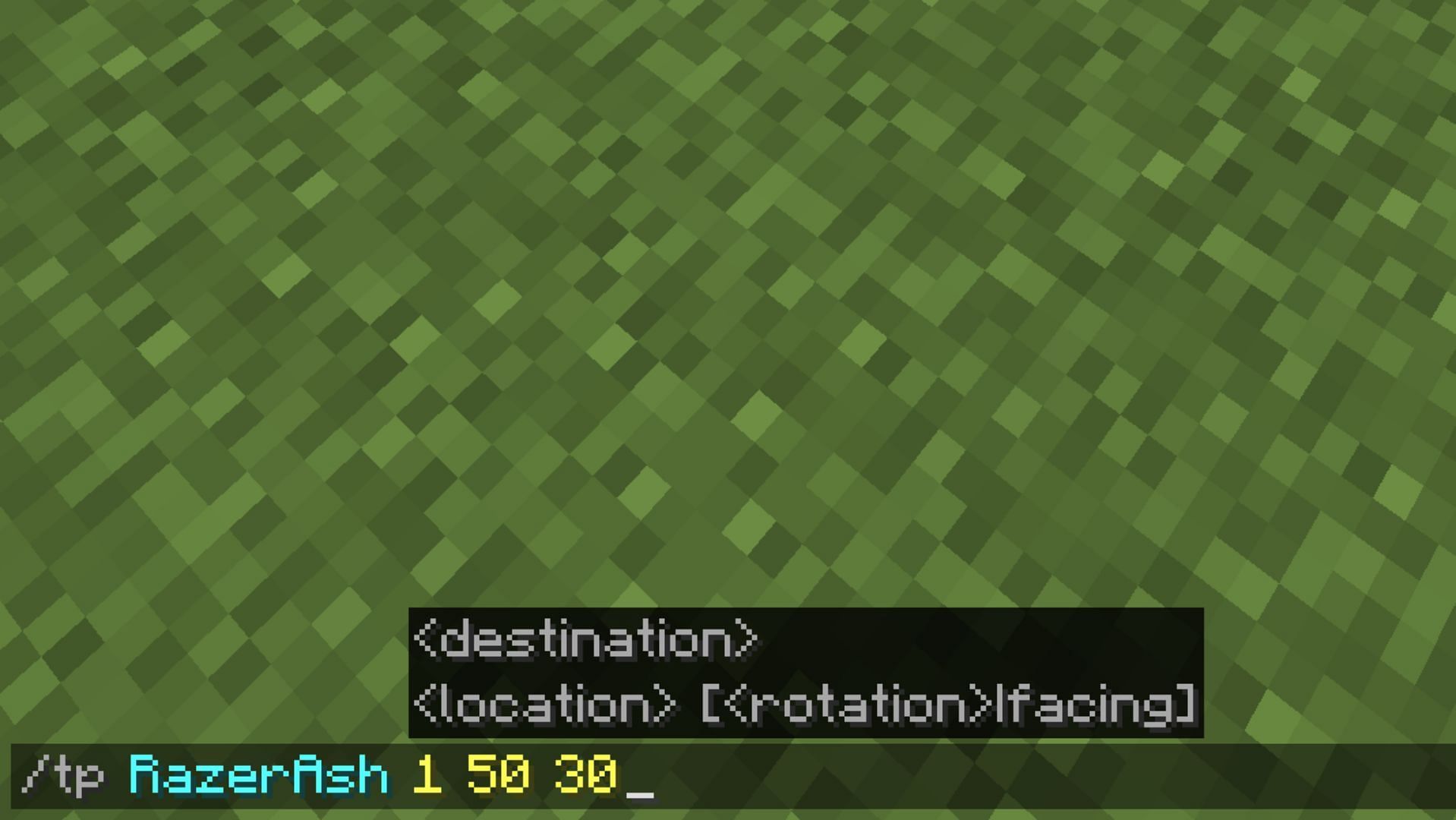 Teleport command simply lets players instantly reach places in Minecraft (Image via Mojang)